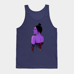 Cyberpunk Girl Tank Top